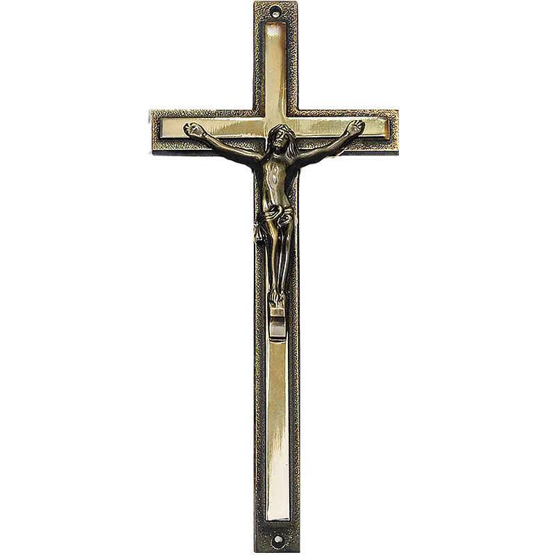 Крест на гроб Бронзовый