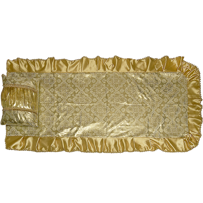 Ритуальный комплект в гроб Купеческий золото