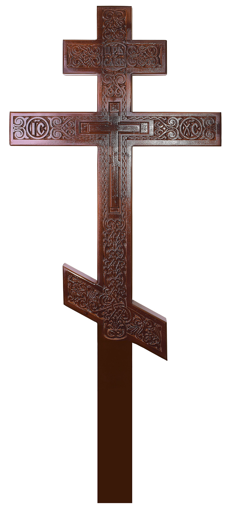 Крест резной сосновый брус
